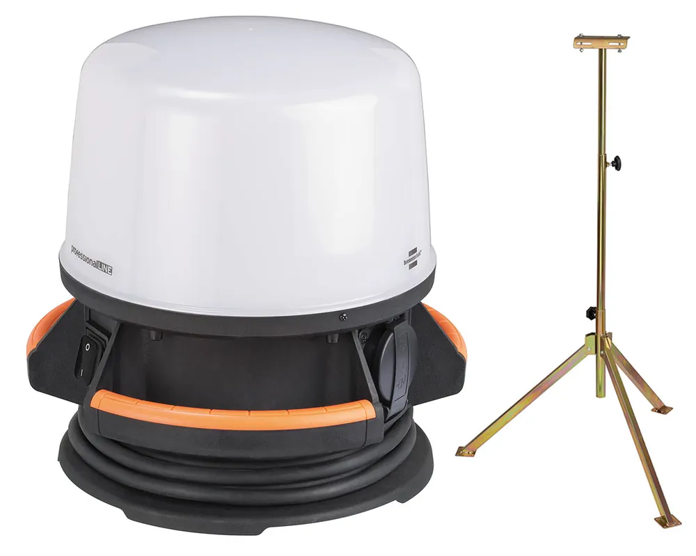 Brennenstuhl ORUM4000MSET ORUM 4000 M Projecteur mobile à LED 360° + trépied