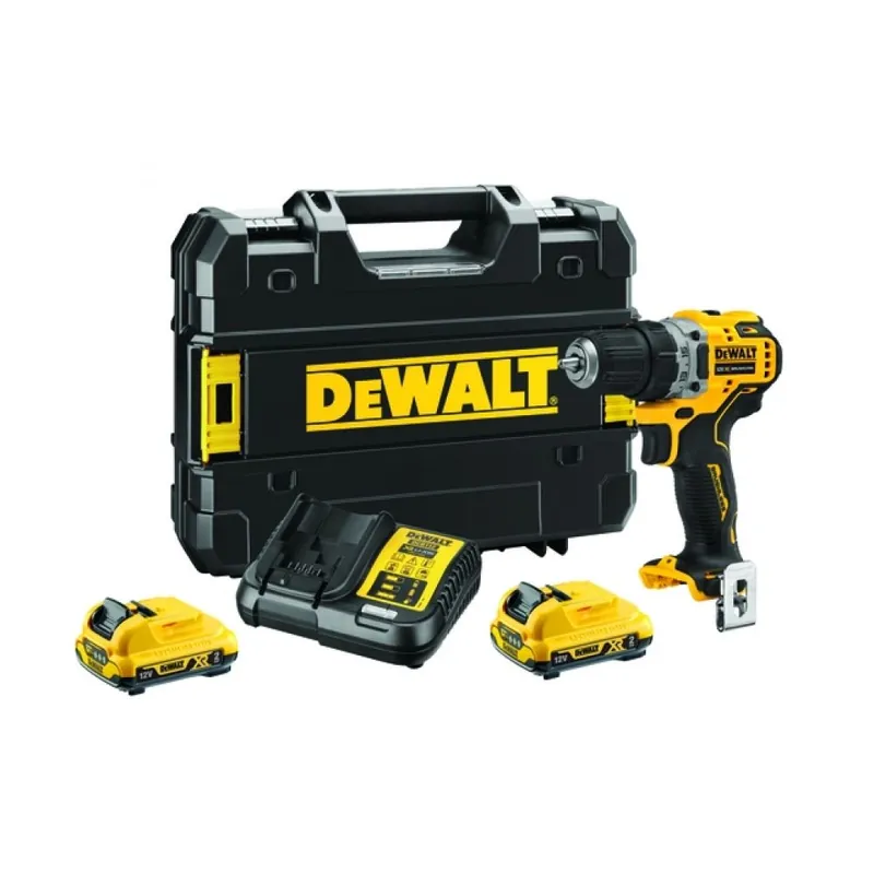 DeWalt DCD701D2-QW Perceuse sans fil 12 volts 2.0 AH Li-ion