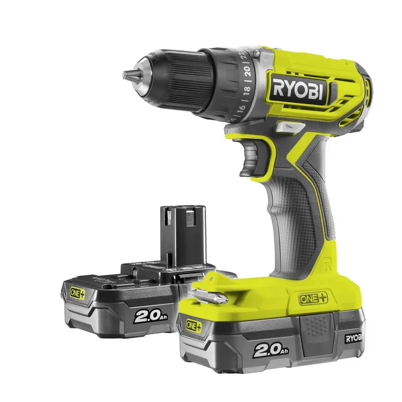 Ryobi 5133003821 R18DD2-220S Perceuse Accu 18 volts 2.0 Ah Li-ion