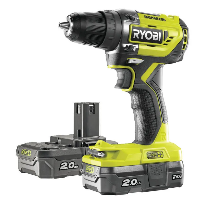 Ryobi 5133003733 R18DD5-220S Perceuse sans fil 18 Volt 2.0 Ah Li-ion