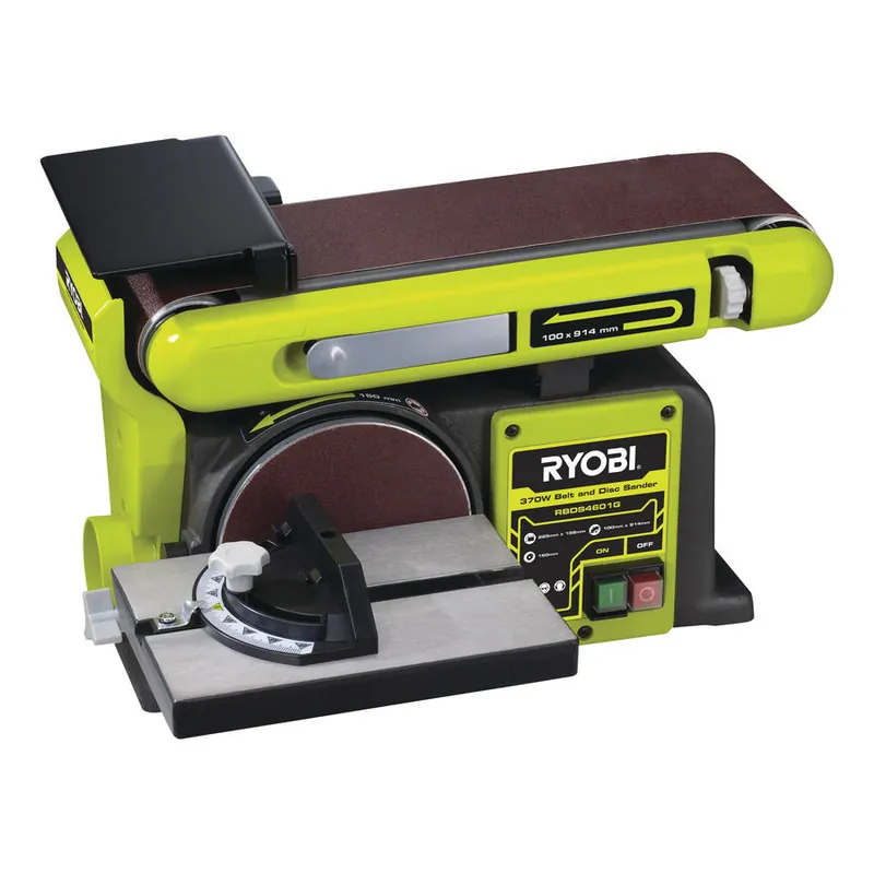 Ryobi 5133002858 RBDS4601G Ponceuse à bande 370 Watt