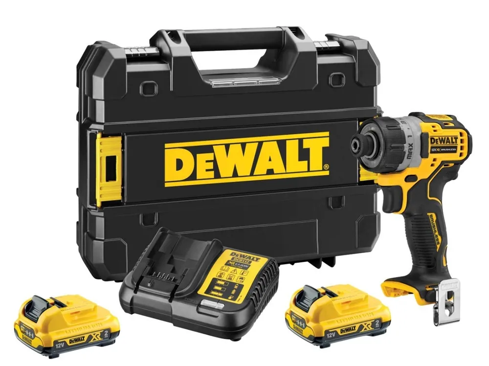 DeWalt DCF601D2-QW DCF601D2 Tournevis compact sans fil 12 Volt 2.0Ah Li-Ion