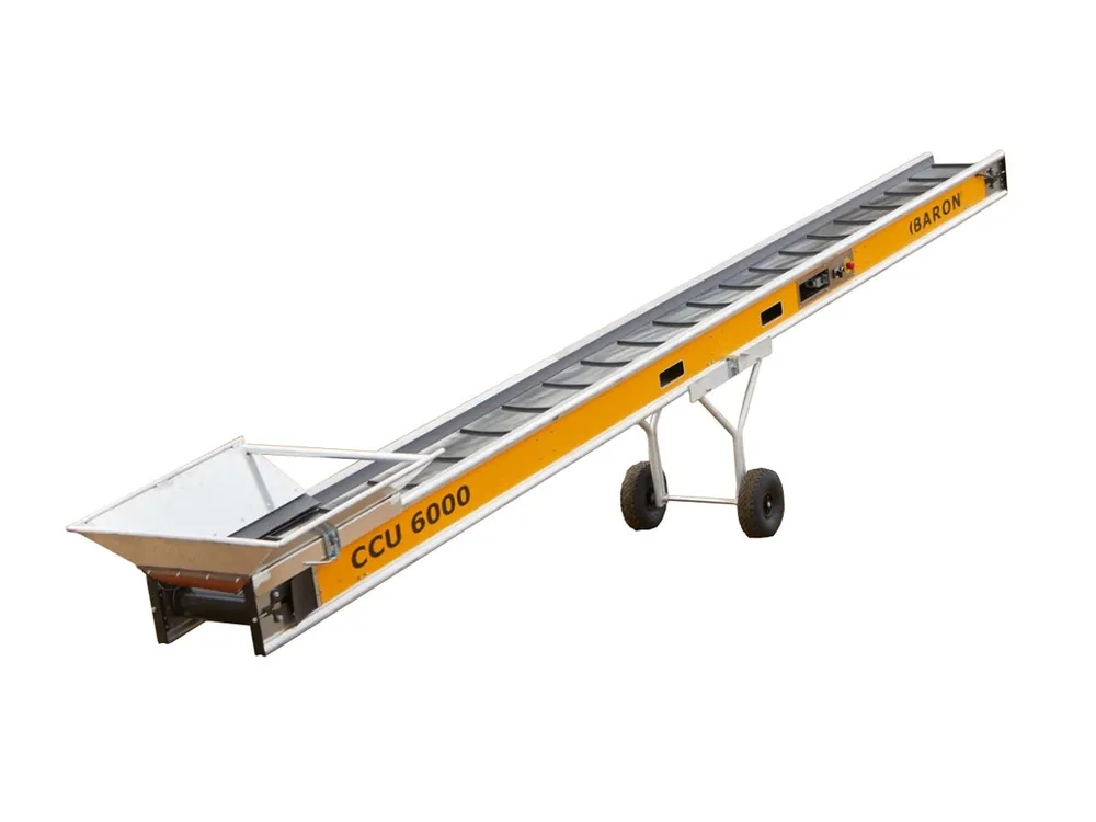 Baron 30011 CU 6.0 m Bande transporteuse avec système de direction pour connexion en série 6.0 mtr 240 Volt