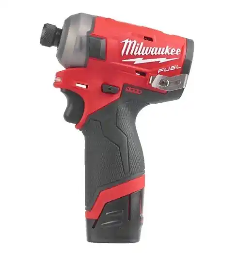 Milwaukee 4933464973 M12 FQID-202X Tournevis à percussion à accu hydraulique 12V 2.0Ah Li-Ion