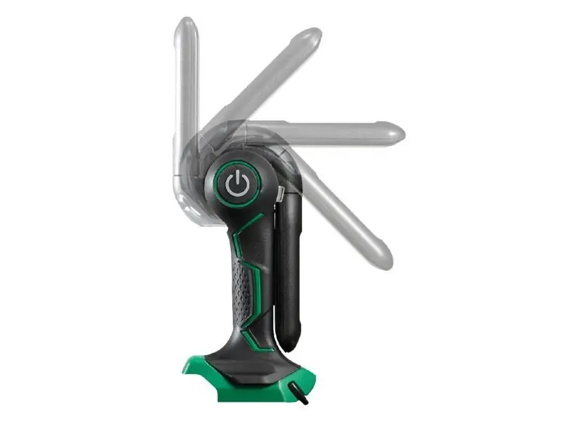 HIKOKI UB18DJLL0Z Lampe de poche et de travail LED à batterie 14.4-18V sans piles ni chargeur