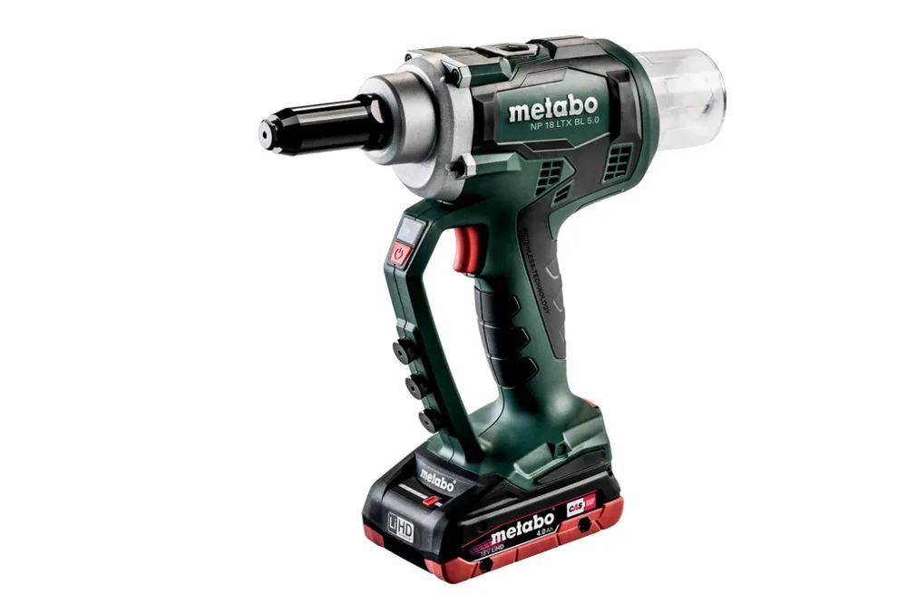 SK0171813-FR20260707-142325-0 Metabo 619002800 NP 18 LTX BL 5.0 Batterie Pince à rivets aveugles 18V 4.0Ah LiHD