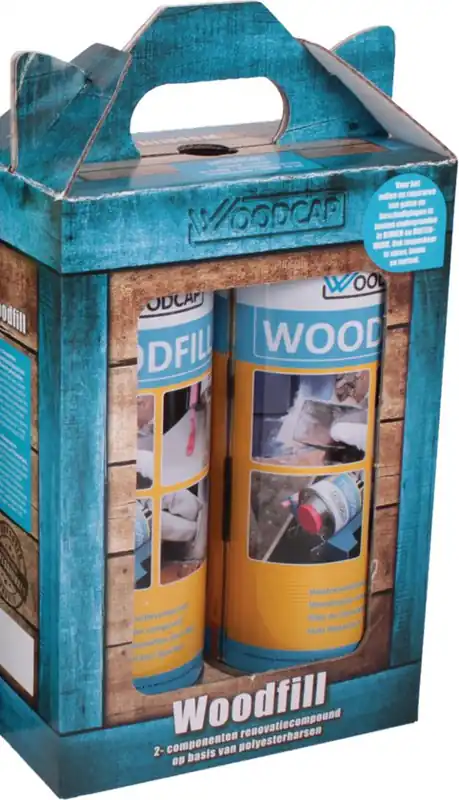 Köhler Woodcap 497002 Woodfill Duopack Blanc 2 sets/boîte