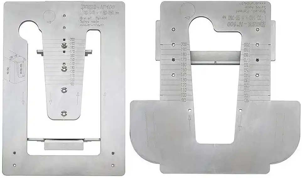 Mafell 91A711 Arunda 50B Midi Kit de routage pour les connexions à angle droit