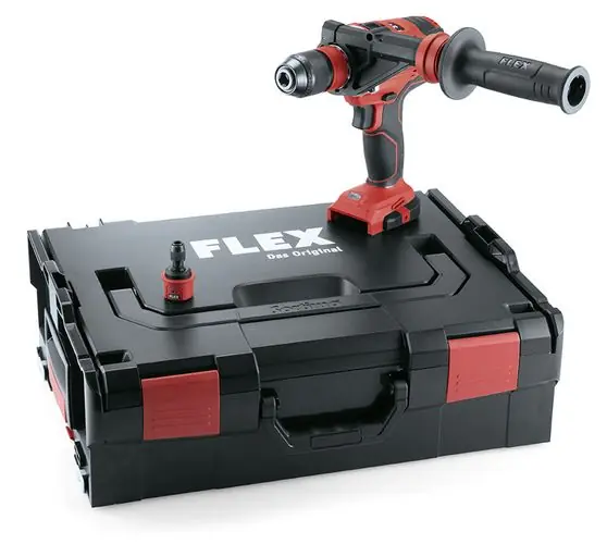 Flex-tools 447765 Perceuse sans fil DD 4G 18.0-EC 18V excluant les batteries et le chargeur en L-Boxx