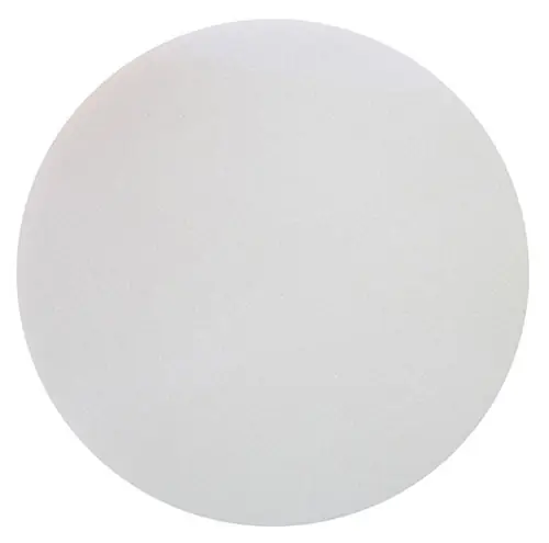 Rokamat 48500 Disque d‘enregistrement avec éponge de lavage blanc 350 mm super fin