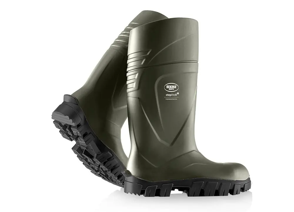 Bekina Botte de travail Agrilite O4 Vert/Noir P2100/9180-P