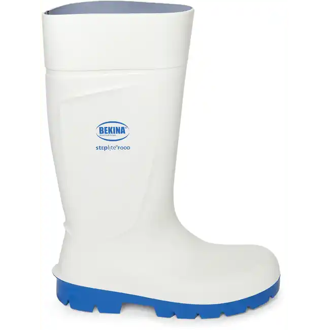 Bekina Botte de travail Steplite Food S4 Blanc/Bleu P2300/1053-Z