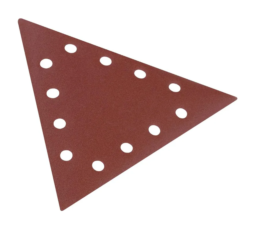Scheppach 7903800606 Papier de verre triangulaire K240 10 pièces