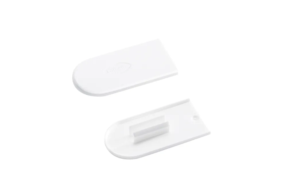 Lamello 186350S Cache-cabine 100 pièces RAL9003 blanc signal