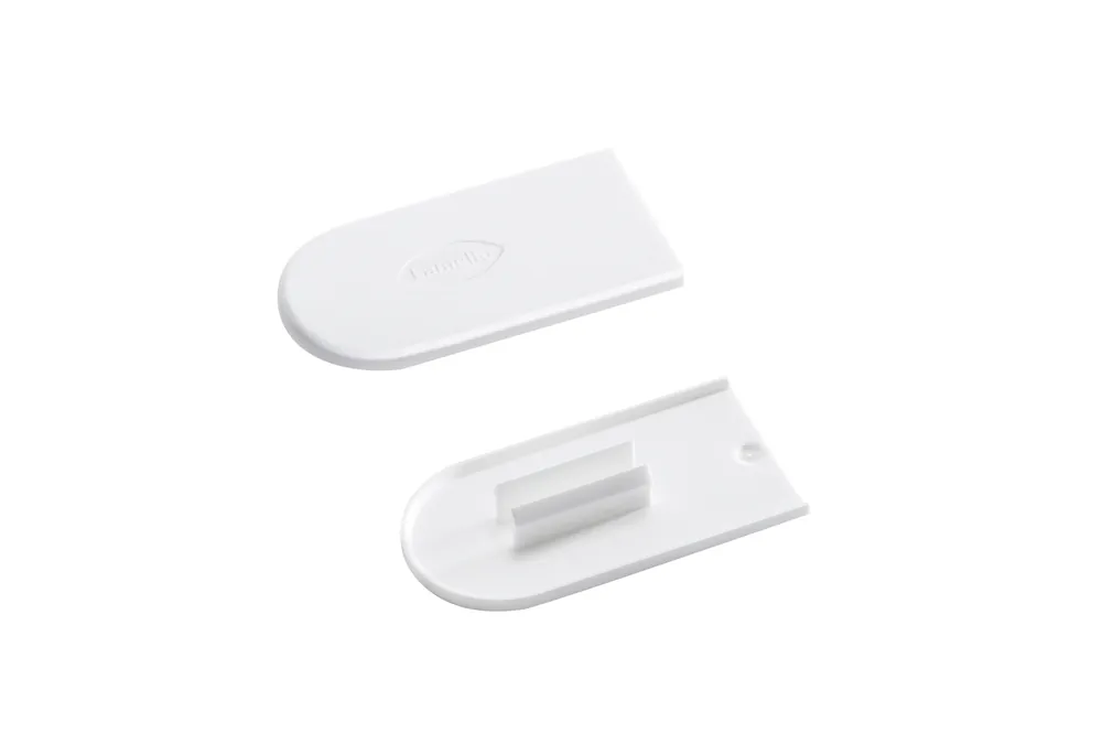 Lamello 186350W Couvre-cabines 100 pièces RAL9010 blanc pur