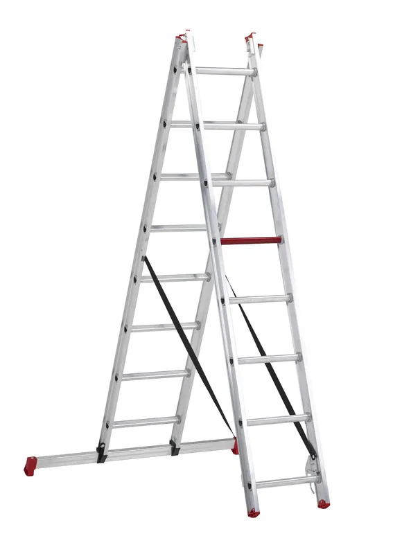 Altrex 108408 Échelle de réforme ronde en 2 parties AR 2040 2 x 8