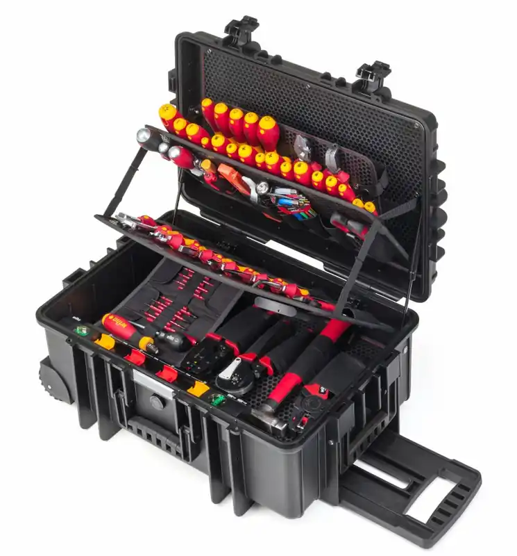 Wiha 42069 Set d‘outils d‘électricien Competence XXL 2 - 113 pièces