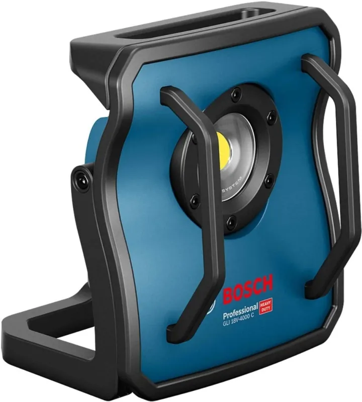 Bosch Bleu 0601446800 GLI 18V-4000 C Lampe de chantier professionnelle sans batterie ni chargeur