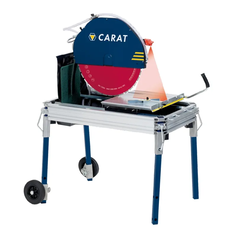 Carat T-6010SET T-6010 Scie laser pour briques 400V + scie diamantée 600mm Master Brick