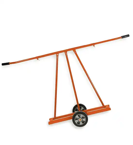 Little Jumbo 18500550 Chariot porte-disques pliable et déplaçable jusqu‘à 900 Kg