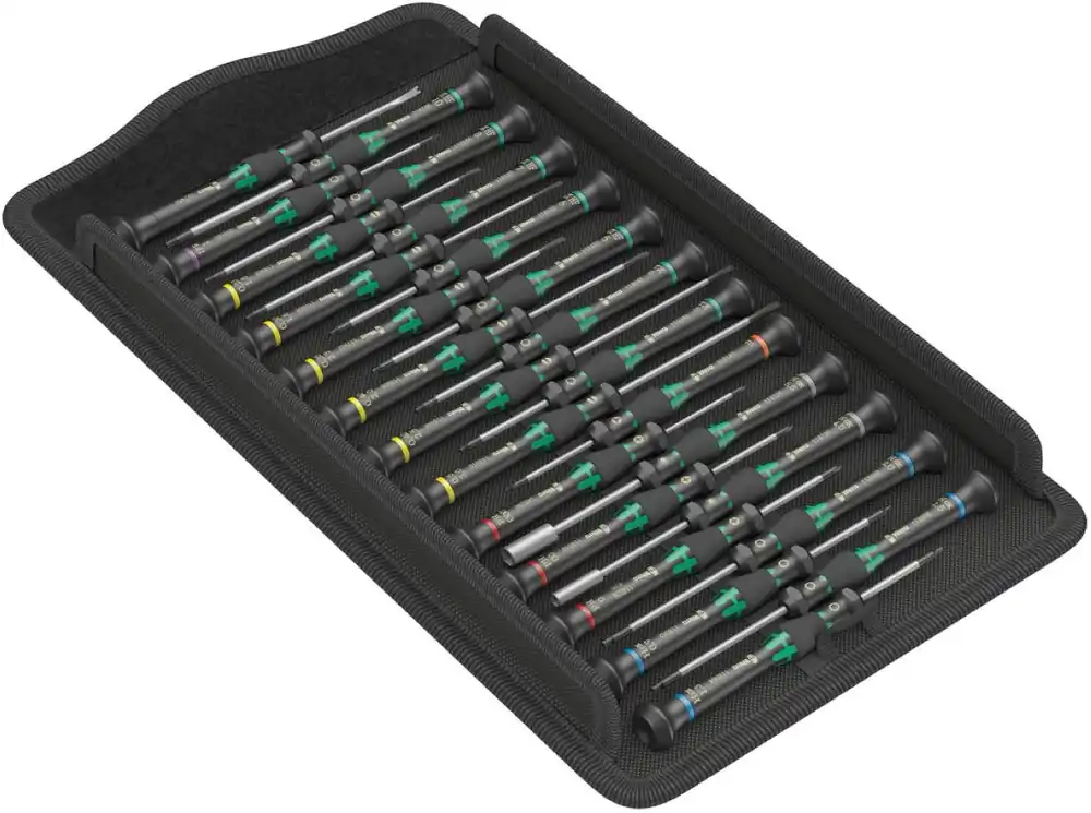 Wera 05134000001 Kraftform Micro Big Pack 1 Jeu de micro-tournevis 25 pièces