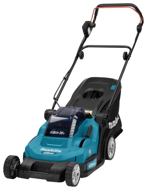Makita DLM432Z Tondeuse à gazon sans fil 43 cm 2 x 18 Volt Excl. batteries et chargeur