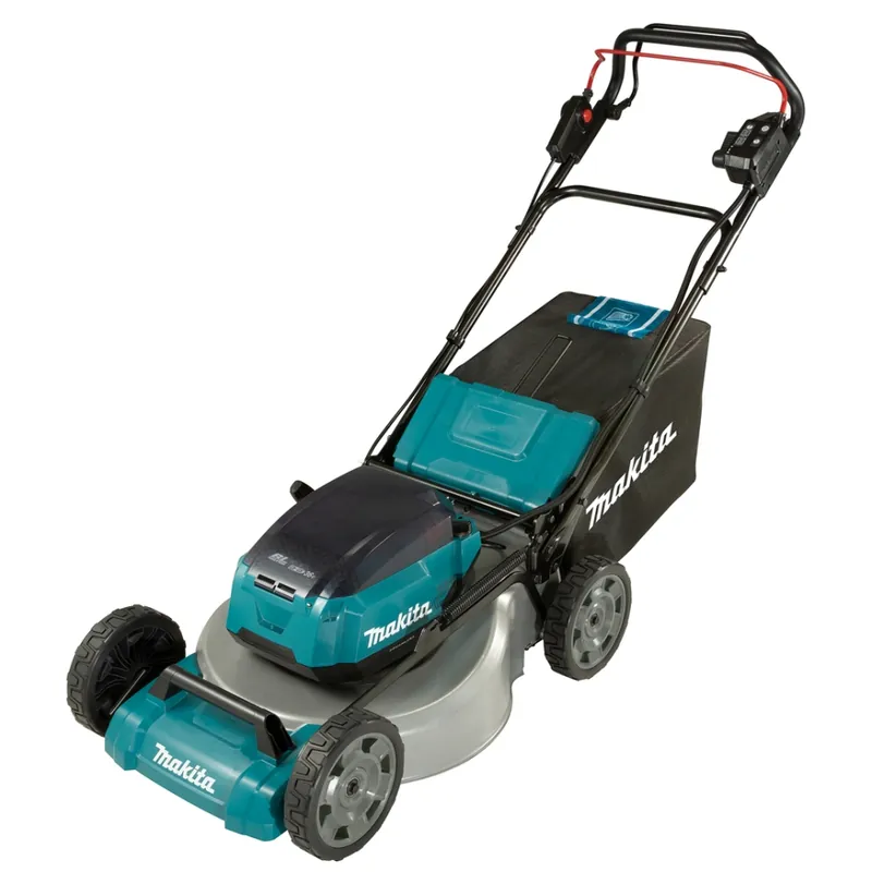 Makita DLM465Z Tondeuse à gazon sans fil motorisée 46 cm 2 x 18 Volt Excl. batteries et chargeur