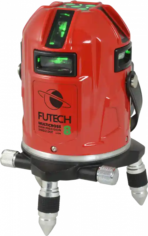 Futech 040.08G MC8 HPSD Laser croix verte 8 lignes