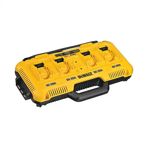 DeWalt Accessoires DCB104-QW XR Chargeur rapide à 4 ports 10,8 - 18 volts et FlexVolt