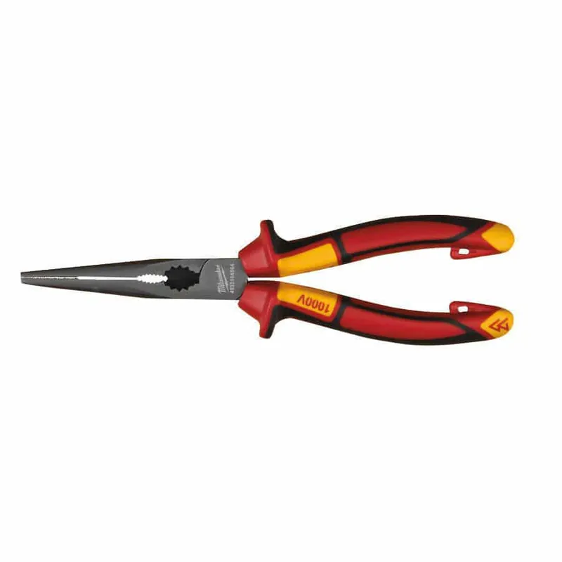 Milwaukee Accessoires 4932464565 Pince à bec long 45° isolée 205 mm