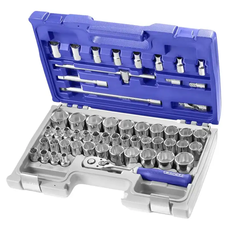 Facom Expert E032909 Mallette avec douilles et accessoires 1/2" - 55 pièces