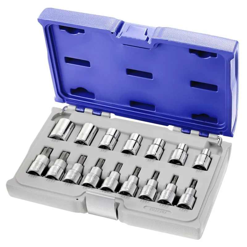 Facom Expert E032907 mallette avec douilles et torx 1/2" 16 pcs