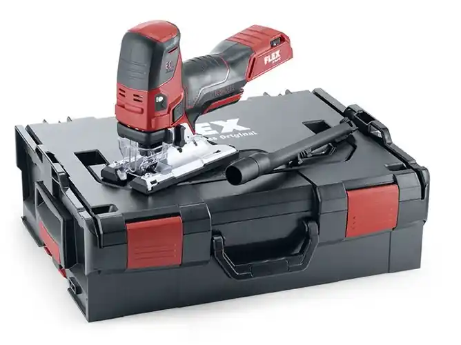 Flex-tools 493775 Scie sauteuse sans fil JS 18.0-EC 18.0 V en L-Boxx sans piles ni chargeurs