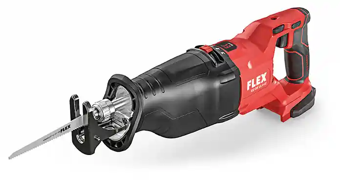 Flex-tools 491306 RSP DW 18.0-EC C Scie alternative sans fil 18.0 V hors batteries et chargeurs