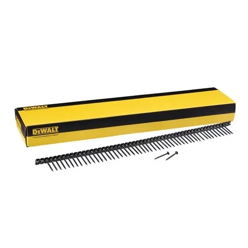 DeWalt Accessoires DWF4100550 Vis d‘‘assemblage 3,5 x 55 Tête de trompette à filetage grossier pour profilés en bois 1000 pièces