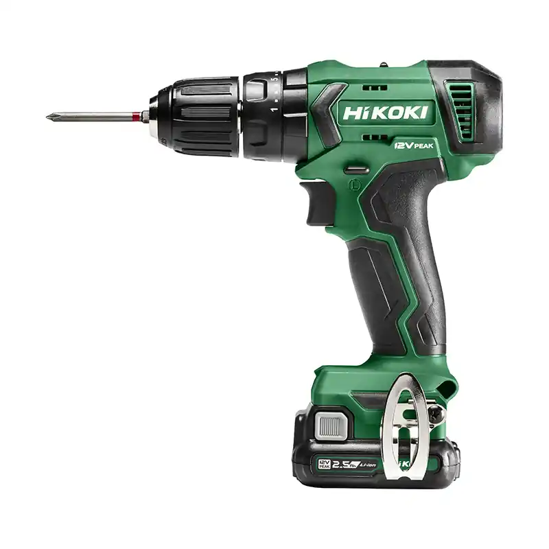 HIKOKI DV12DAWFZ Perceuse à percussion sans fil 12 Volt 2.5 Ah Li-Ion