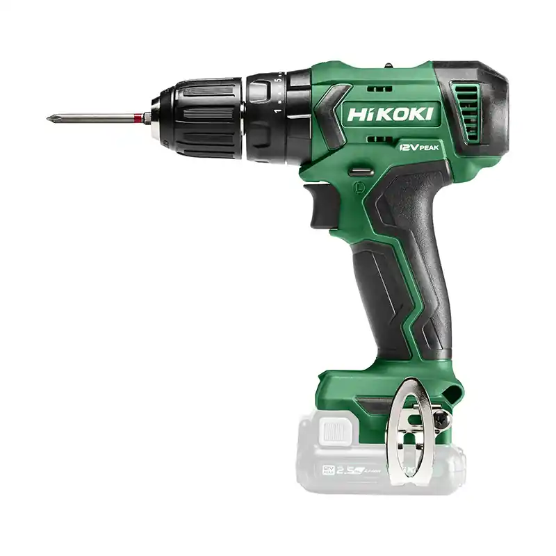 HIKOKI DV12DAW4Z Perceuse à percussion sans fil 12 volts, batterie et chargeur exclus + 5 ans de garantie du revendeur