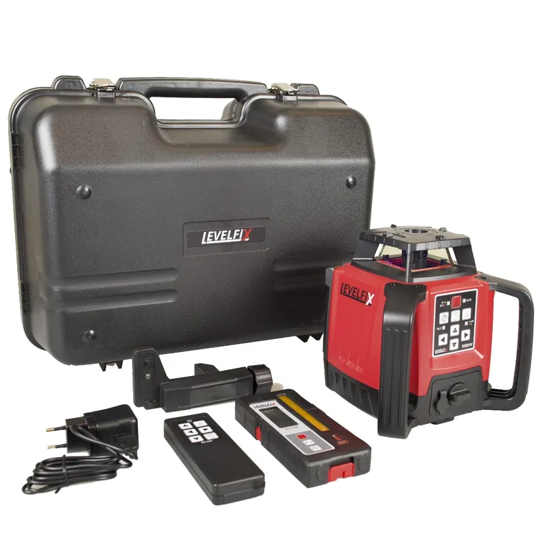 Levelfix 554501 550HV Laser de construction polyvalent Auto-nivelant Rouge
