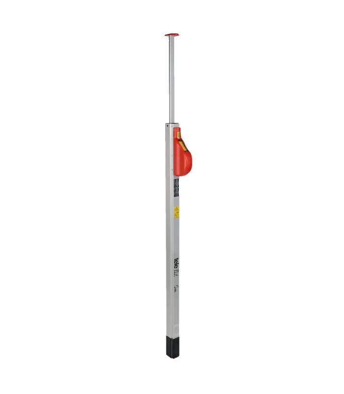 Metofix 545350 Bâton de mesure Telefix en aluminium, 3 m, Made in Germany