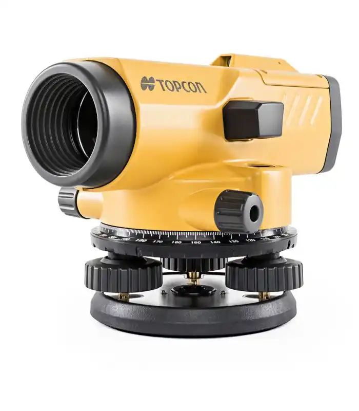 Topcon 555182 Instrument de mise à niveau automatique AT-B3A + Trépied + Mâchoire multiple