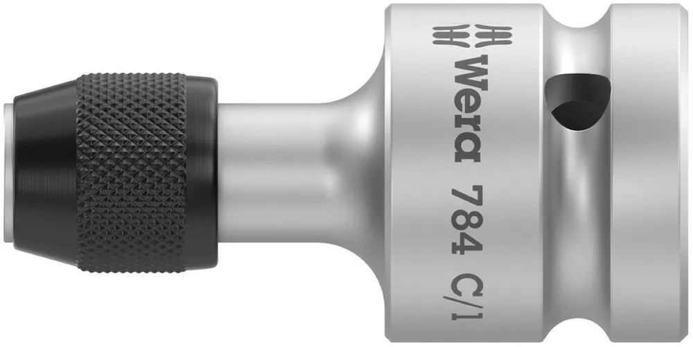 Wera 05042760001 Porte-embout carré intérieur 1/2" pour 1/4"