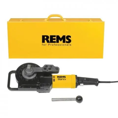 Rems 580036 R220 580036 Curvo Set 15-18-22-28 Cintreuse électrique