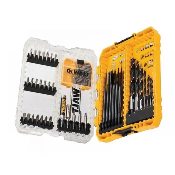 DeWalt Accessoires DT70758-QZ DT70758 Jeu de forets et de mèches Extrem 57 pièces