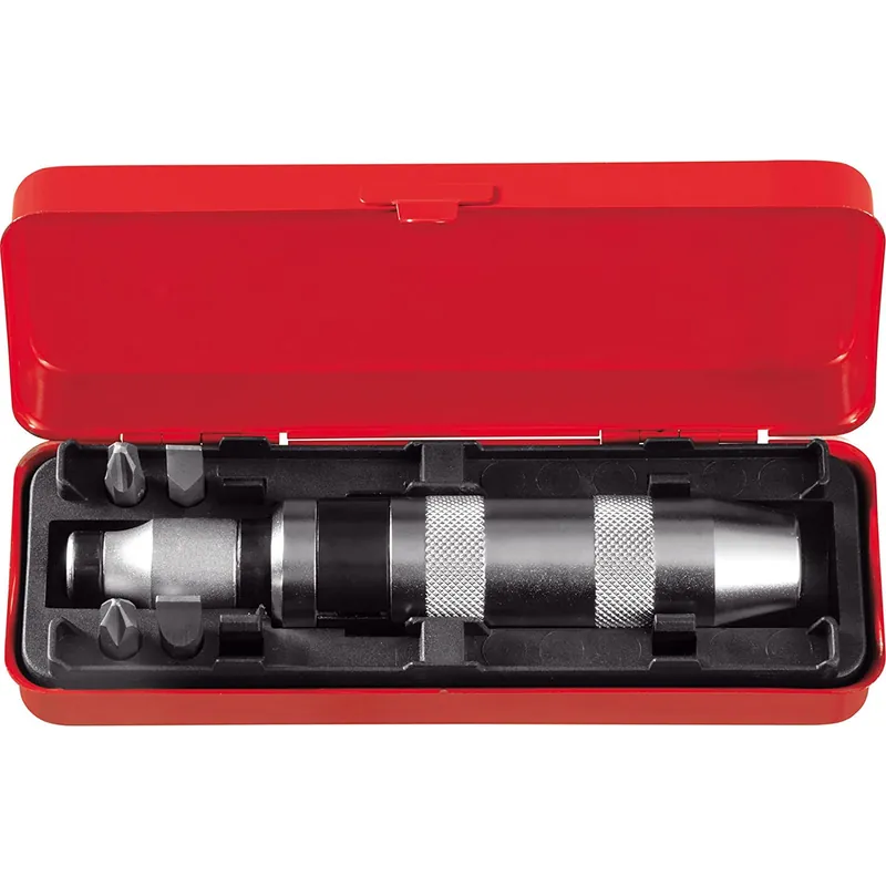 Gedore RED 3301399 R38004006 Jeu de tournevis à chocs 1/2" + embouts 6 pièces