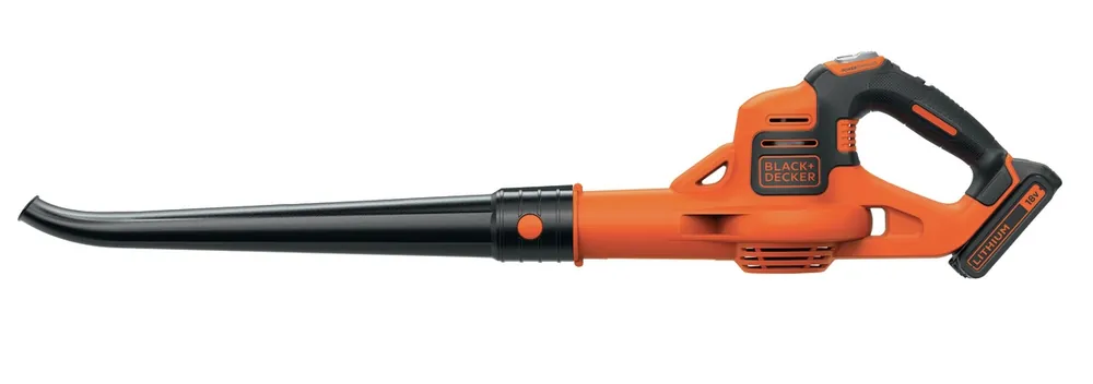 Black & Decker GWC1820PC-QW Souffleur de feuilles sans fil 18 volts 2.0 Ah Li-ion