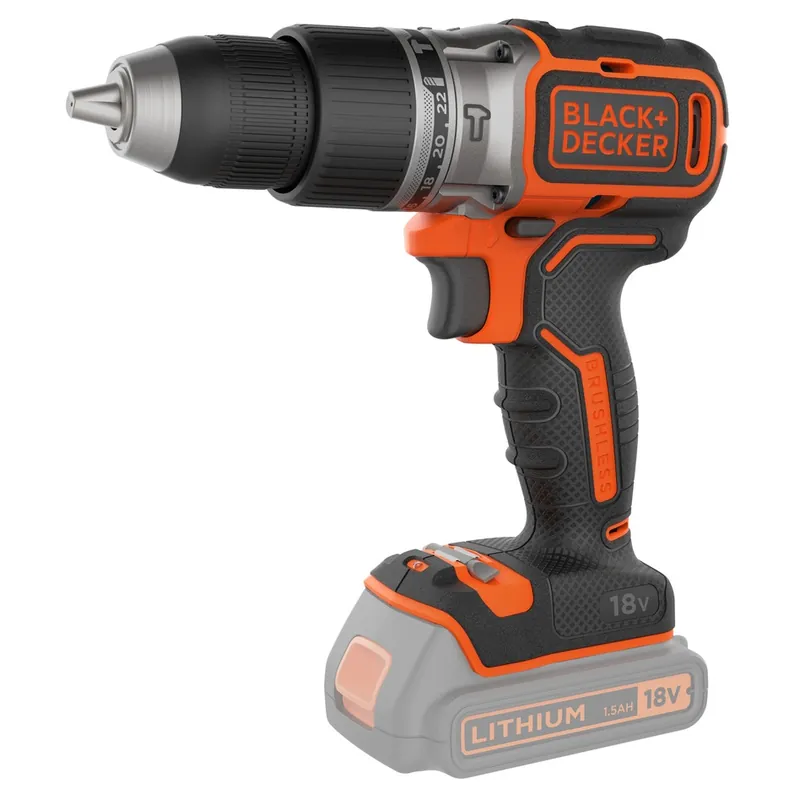 Black & Decker BL188N-XJ Perceuse à percussion sans fil 18 volts hors batteries et chargeur