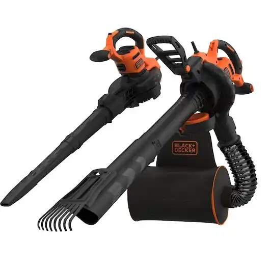 Black & Decker BEBLV301-QS Souffleur de feuilles 3000 Watt 3 en 1