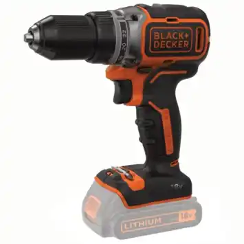 Black & Decker BL186N-XJ Perceuse sans fil 18 volts hors batteries et chargeur