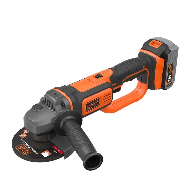 Black & Decker BCG720M1-QW Meuleuse d‘angle sans fil 18 volts 4.0 Ah Li-ion