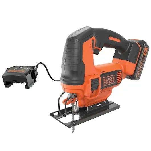 Black & Decker BDCJS18E1-QW Scie sauteuse 18V 2.5Ah avec chargeur rapide
